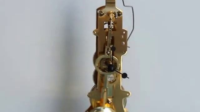 HERMLE DESIGN Mantel TOP Clock DOME Translucent Skeleton Germany Shelf смотреть онлайн