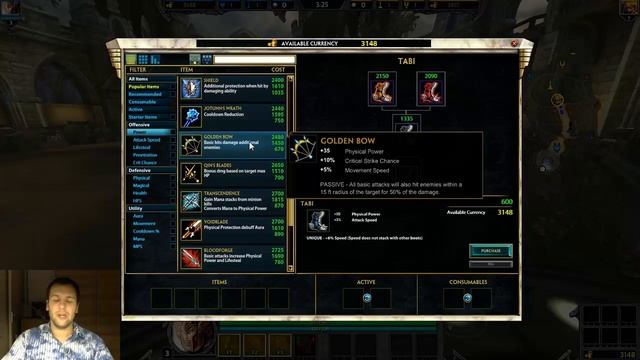 CPG's Smite Noob Guide for Noobs - Episode 10a - Mercury Item Selection смотреть онлайн