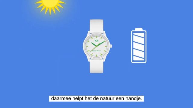 Ice-Watch x ICE solar power   Ontdek ons eerste horloge op zonne-energie! NL