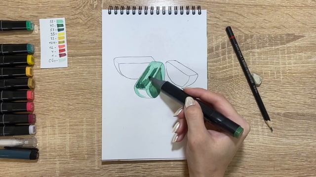 Как нарисовать мармеладки карандашом и скетч маркерами | Рисунок для детей, поэтапно и легко