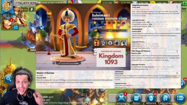 NEW Leadership Commanders Honda Tadakatsu & Suleiman I + Skills смотреть онлайн