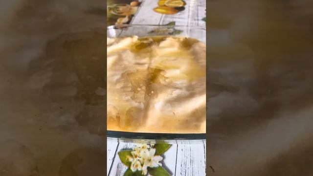 Турецкая пахлава из готового теста Фила.
