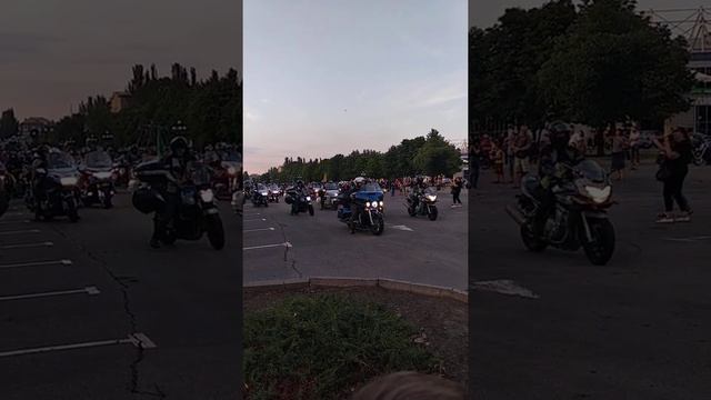 Всемирный слёт БАЙКЕРОВ Кривой Рог  Harley-Davidson смотреть онлайн