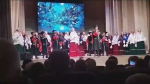 Народный казачий хор г. Анапы - "Зимняя песня" (02.02.2025)