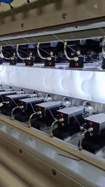 Richpeace L1500 multi needle high speed quilting machine is testing in factory #cnc #hometextile смотреть онлайн