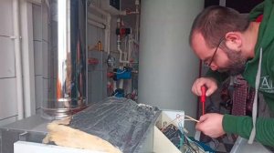 замена платы котла protherm