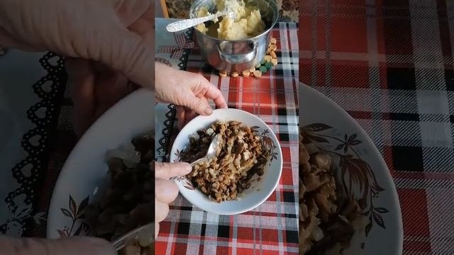 Зразы  картофельные с грибами #зраза#картофель#картошкаигрибы#блюдо #закуска