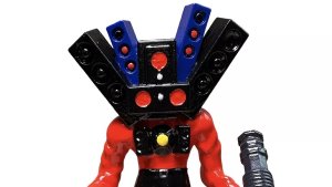 Спикермен из пластилина