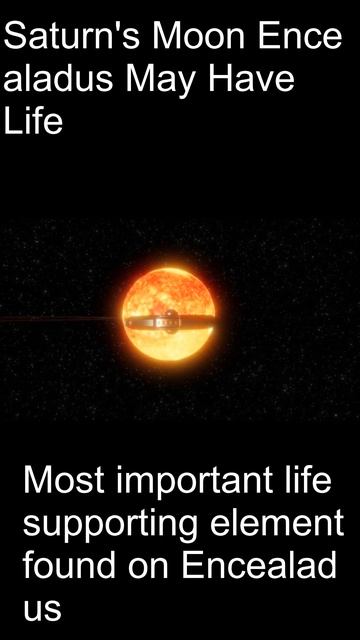 Saturn's Moon Enceladus Has Important Element To Support Life |Encealadus |facts |#shorts смотреть онлайн