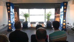 Von Schweikert Ultra 11 Speakers Vac Tube Amplifiers Acoustic Signature Invictus @ Munich 2018