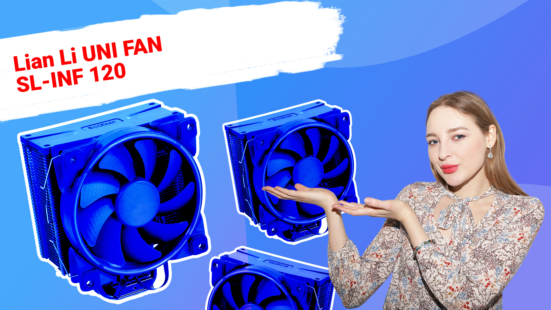 НИКС Компьютерный Супермаркет: видео про Вентилятор 120x120 мм Lian Li UNI FAN SL-INF 120