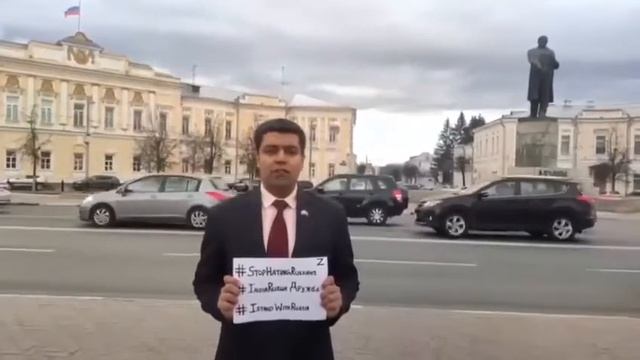 Индия присоединилась к флешмобу #StopHatingRussians. смотреть онлайн