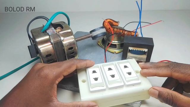 Free Energy Generator 8000 watt With Speaker Tools And Copper Wire Use Transformers homemade