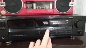 Новая кассетная дека в мою коллекцию KENWOOD KX-5030.