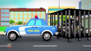 Sheriff is here now | Road Rangers - Police Car Song | Car Cartoons for Children - Kids Channel