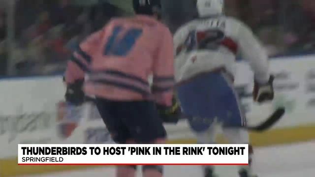 Springfield Thunderbirds kick off ‘Pink in the Rink’ to honor survivors смотреть онлайн