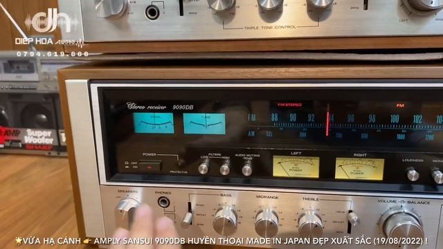 🌟Vừa Hạ Cánh 👉 Amply Sansui 9090DB huyền thoại Made in Japan đẹp xuất sắc (19/08/2022) ! 🌟 смотреть онлайн