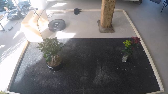 iRobot Roomba 960 - Zeitraffer des Leistungstests смотреть онлайн