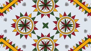 Русский народный орнамент 21. Бесплатный футаж. Зацикленное видео.