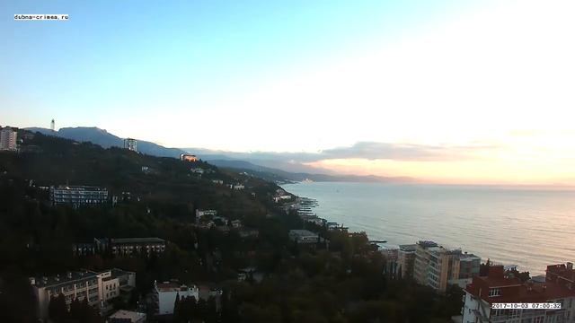 Вебкамера "Дубна". Запись 03.10.2017 07:00:03 смотреть онлайн