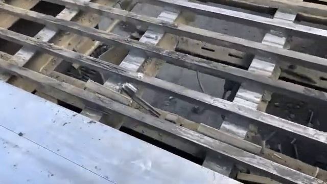 Ремонт подвижного пола щеповоза