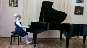 А. Гладковский "Маленькая танцовщица" Исп. Наставина Мария 3 класс Преп. Исаева Марина Владимировна