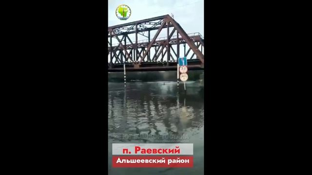 🔔Паводок на Юге Башкортостана 2024 - п.Раевский Альшеевский район Башкортостана. смотреть онлайн