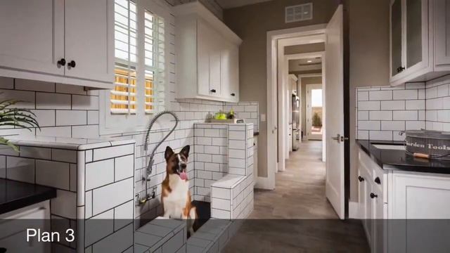 3 - 4 Bedroom, 4,126 - 4,134 sf Home Tour in Brentwood, CA | Shea Homes смотреть онлайн