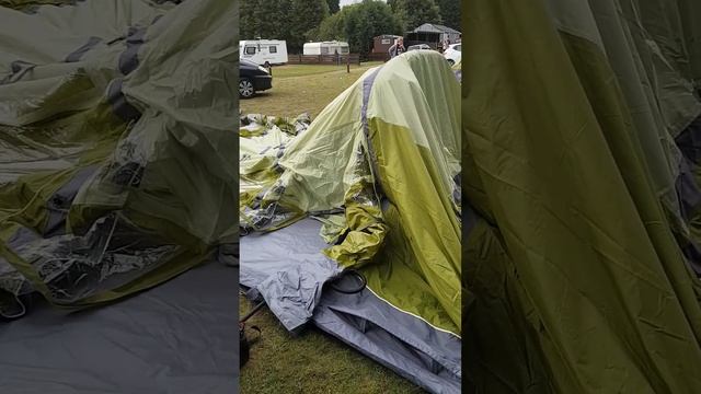Vango Illusion 800 been inflated using Bravo BP12 pump смотреть онлайн