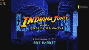 (DOS) Indiana Jones and the Fate of Atlantis (1992) 74.7мб. [DOSBox-SVN-Daum]