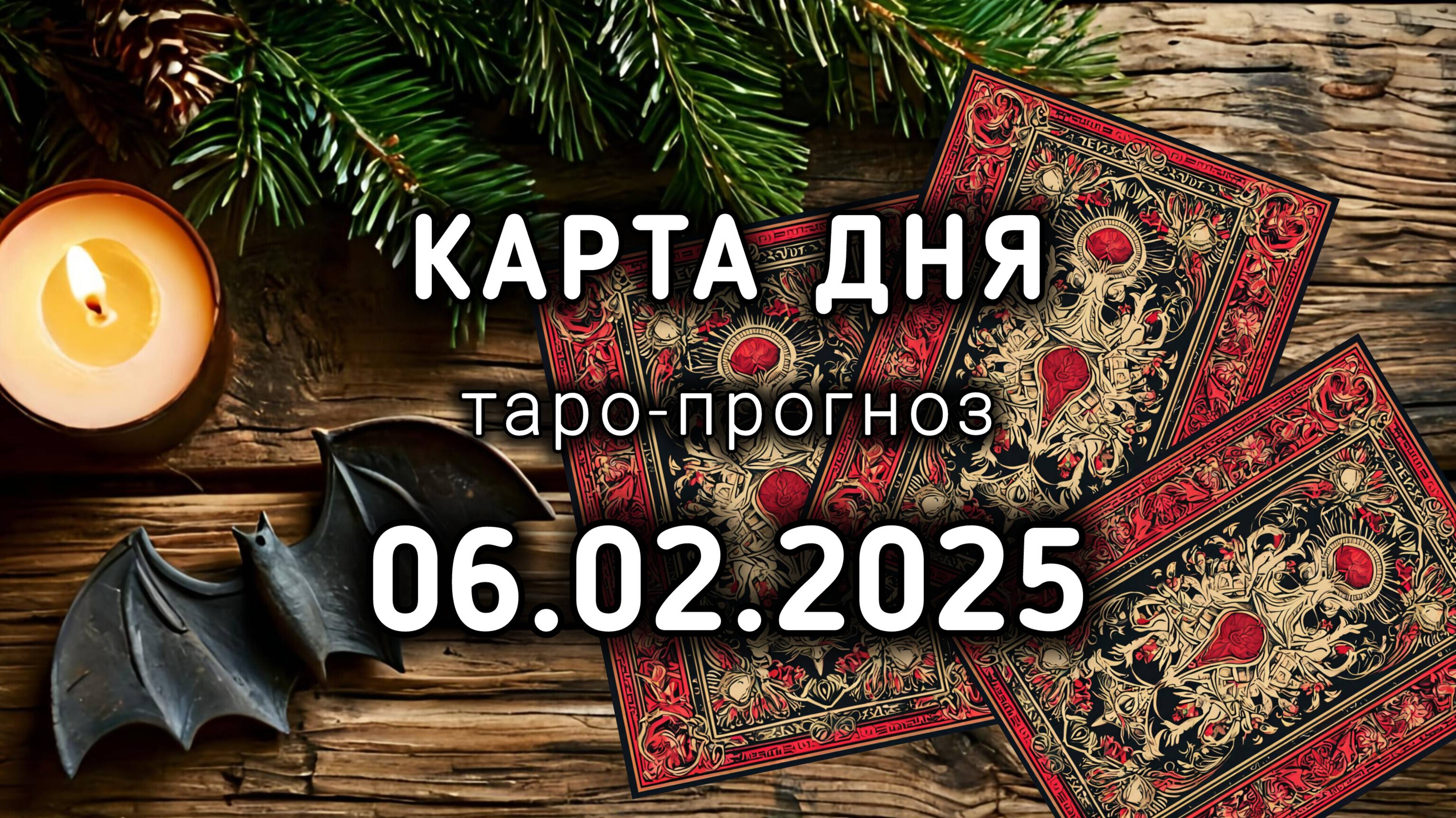 КАРТА ДНЯ 6 февраля ТАРО прогноз 9 лунный день ЛЕТУЧАЯ МЫШЬ Расклад Совет Интуиция Подсознание