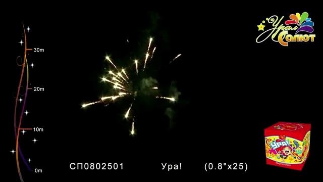 батарея салютов УРА урал салют