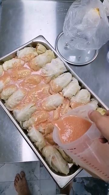 голубцы на чечевице, кабачке, рисе и болгарском перце. смотреть онлайн