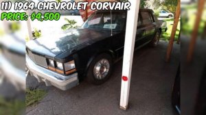 20 Unique Classic Cars Under $10,000 Available on Craigslist Marketplace! Today Cool Cars!