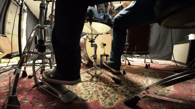 "Drumsolo"/ Zoom R20 sound test/DJI/Insta360 Camera test