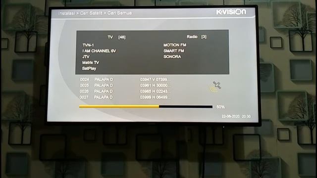 cara mencari chanel di Satelit Palapa D selain chanell Kvision menggunakan Receiver Bromo C2000 смотреть онлайн