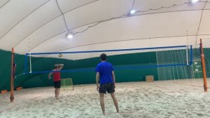Волейбольный тренажëр-сетка для отскока мяча