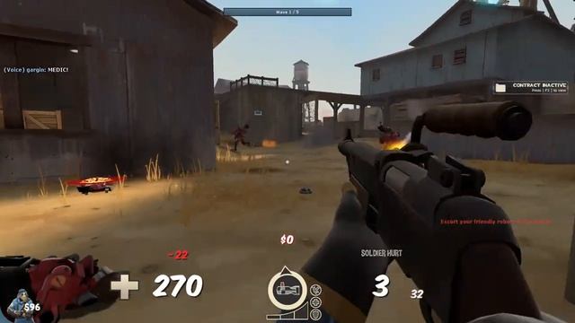 Team Fortress 2 new gun for robot pyro