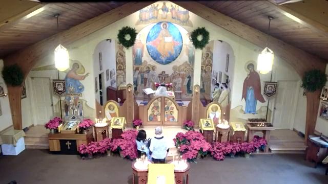 Divine Liturgy: Sunday, January 2, 2022 смотреть онлайн