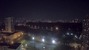 Северное сияние над Москвой (вечер 23.04.2023)