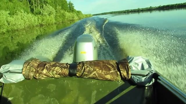 Маршрут путешествия выходного дня. Казанка 5м3. Лодочный мотор Хонда 30. смотреть онлайн