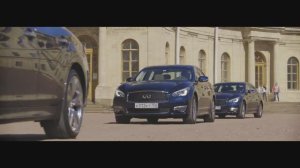 Презентация обновлённого Infiniti Q70 в Петербурге 2015 — За кадром