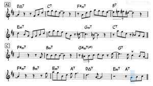 The Days of Wine and Roses Backing Track with Sheet Music for Alto Sax_720p