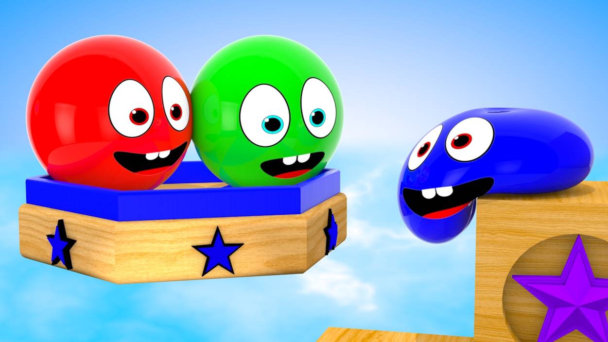 Изучаем цвета для самых маленьких деток