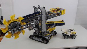 Самый огромный ЛЕГО Техник набор: 42055 Роторный экскаватор