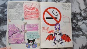 Обзор скетчбука//sketchbook review 🎉