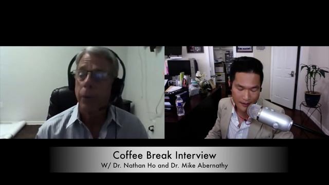 Coffee Break Interview Video Podcast with Dr. Abernathy. смотреть онлайн