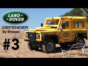 Outdoor ride with SBrick - Land Rover Defender. Episode 3