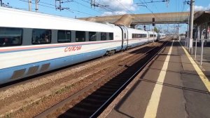 Высокоскоростной Электропоезд Сапсан эвс1-15 Тосно