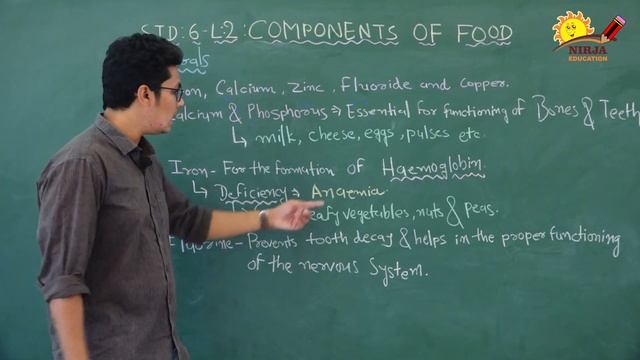 class 6 science chapter 2 - class 6 science chapter 2 || components of food || PART 2